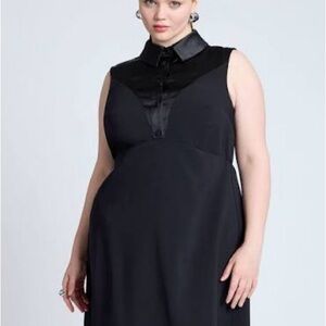 Eloquii Black Tuxedo Dress